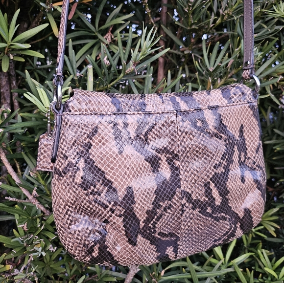 Coach snake skin crossbody bag - Picture 5 of 8